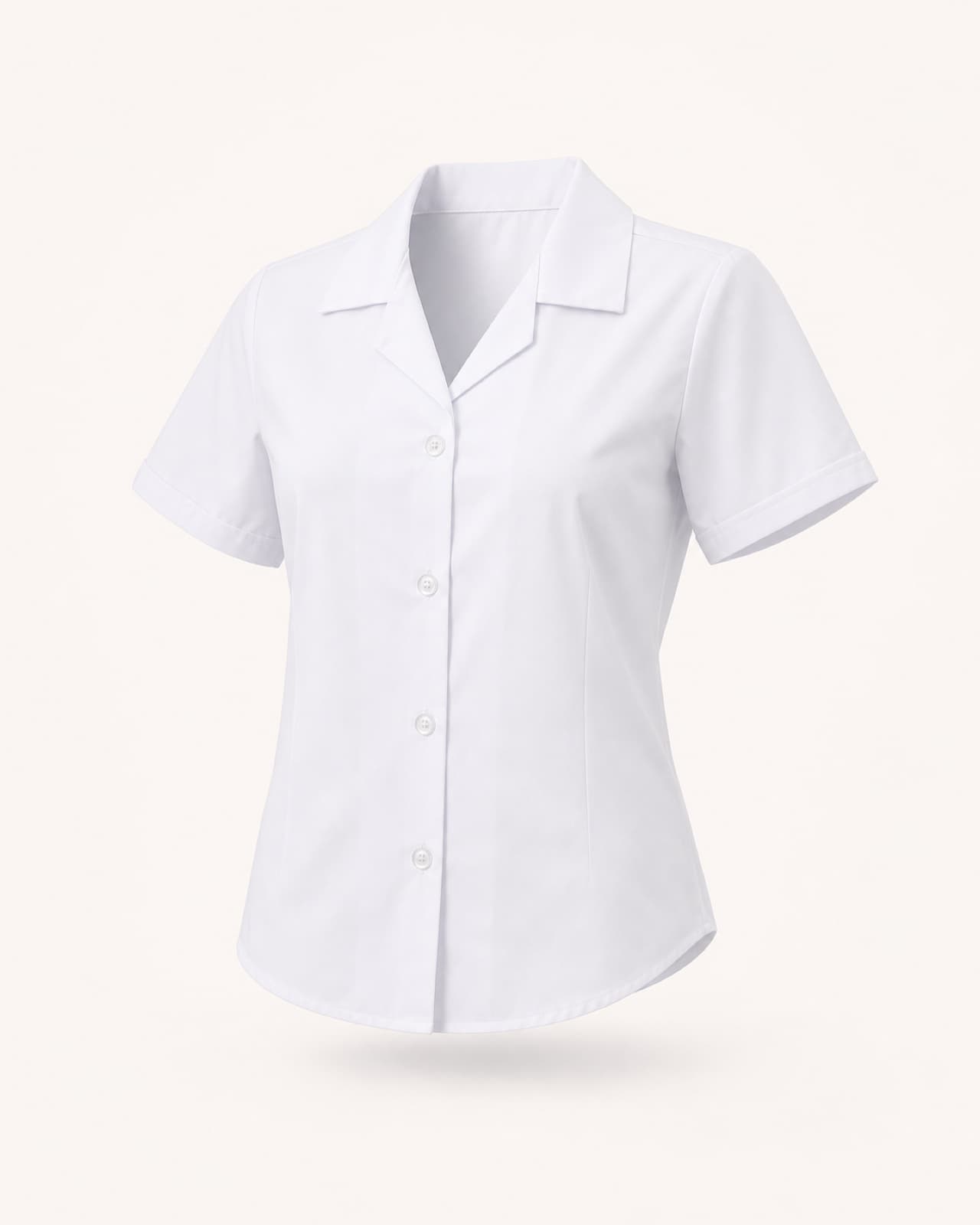 Blusa escolar sport manga corta de la línea escolar de Farotex