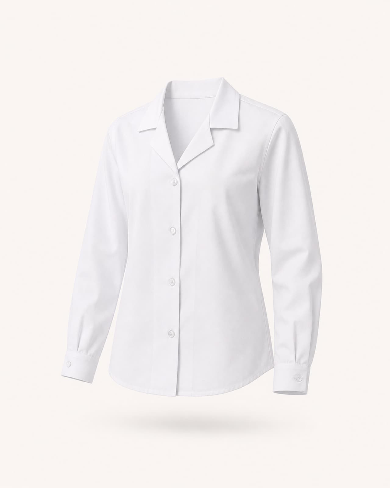 Blusa escolar sport manga larga de la línea escolar de Farotex