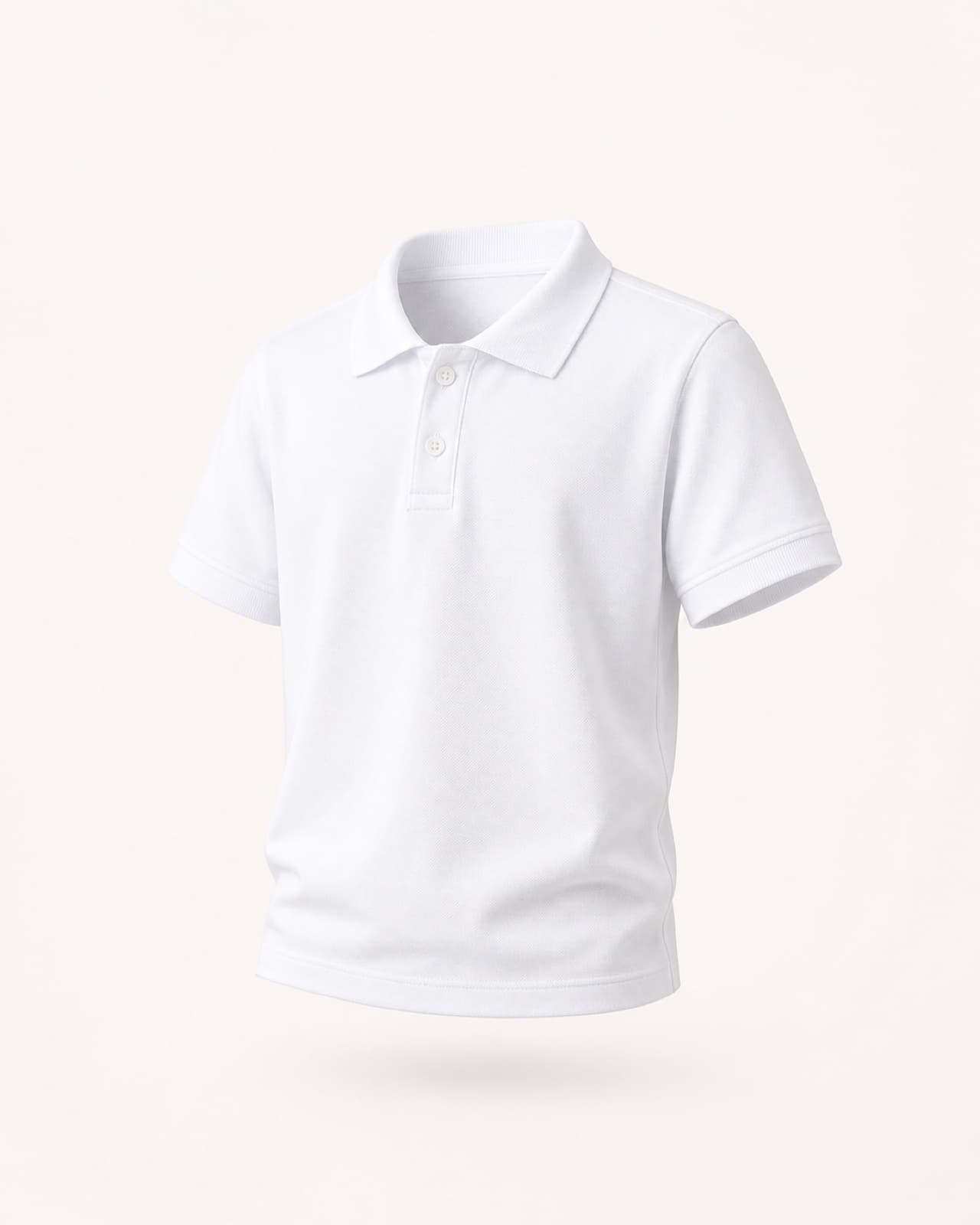 Camiseta polo escolar de la línea escolar de Farotex